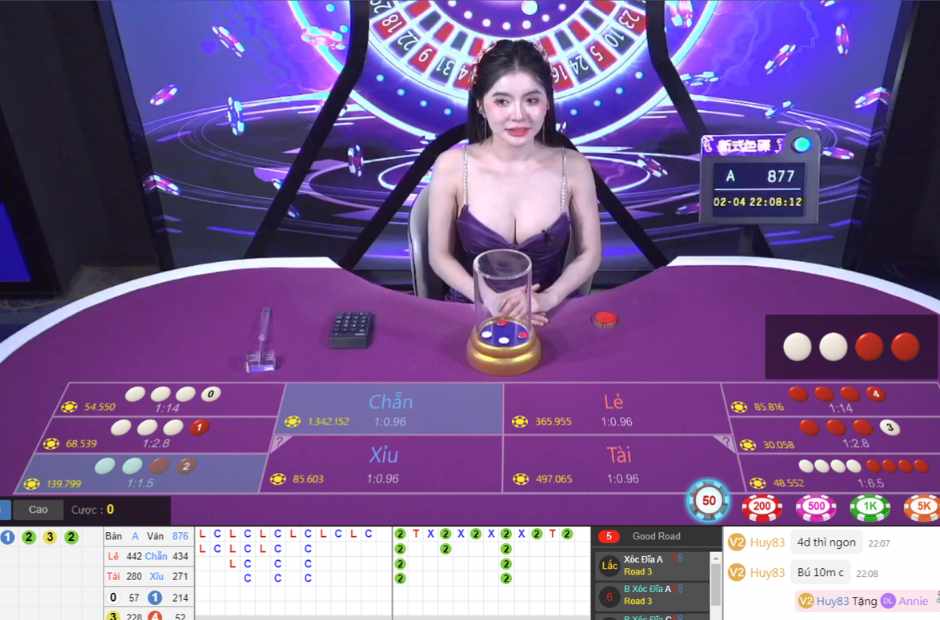 xóc đĩa rg8369 thabet bàn chơi